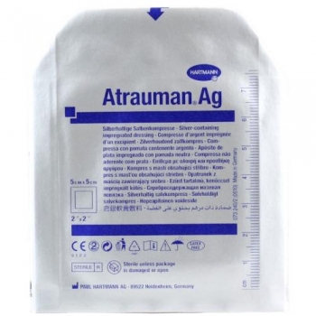 Opatrunek ATRAUMAN AG ze srebrem 5x5cm 1 szt.-10180