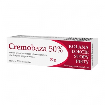 CREMOBAZA Krem złuszczający z mocznikiem 50% 30g-10286