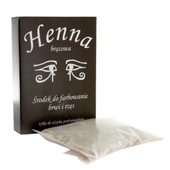 Henna szczecińska w proszku BRĄZOWA 25 g-10894