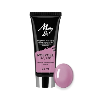 Polygel akrylożel MollyLac budując Bean Paste 30ml-10905