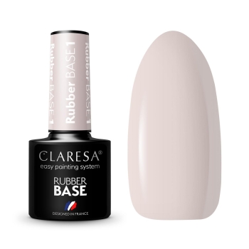 Claresa lakier hybrydowy BAZA RUBBER 1 5g-11152