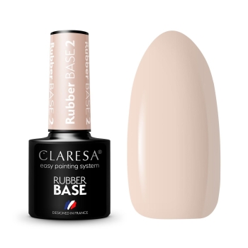 Claresa lakier hybrydowy BAZA RUBBER 2 5g-11189