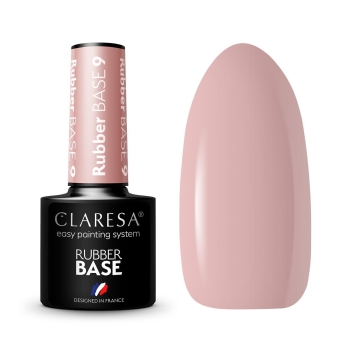 Claresa lakier hybrydowy BAZA RUBBER 9 5g-11219