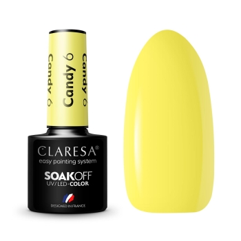 Claresa Lakier hybrydowy CANDY 6 -5g-11371