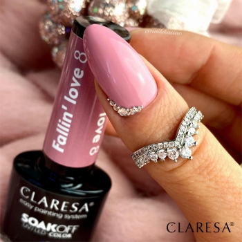 Claresa lakier hybrydowy FALLIN' LOVE 8  -5g-11430