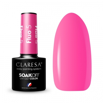 Claresa lakier hybrydowy FLUO 5 -5g-11453