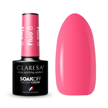 Claresa lakier hybrydowy FLUO 8 -5g-11468