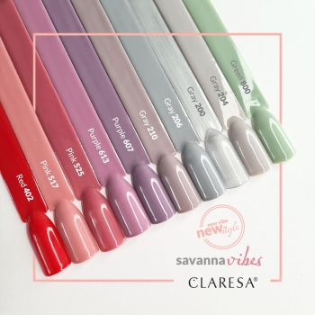 Claresa lakier hybrydowy GRAY 200 -5g-11518