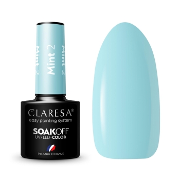 Claresa lakier hybrydowy MINT 2 -5g-11598