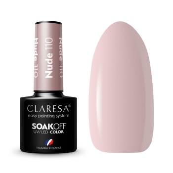 Claresa lakier hybrydowy NUDE 110 -5g-11639