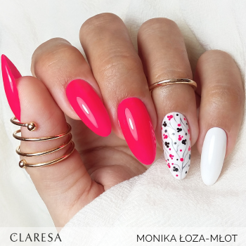 Claresa Lakier hybrydowy PINK 530 -5g-11685