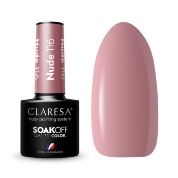 Claresa lakier hybrydowy NUDE 116 -5g-11648