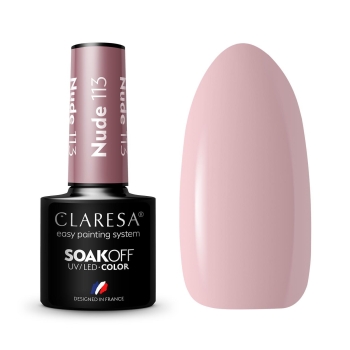 Claresa lakier hybrydowy NUDE 113 -5g-11644