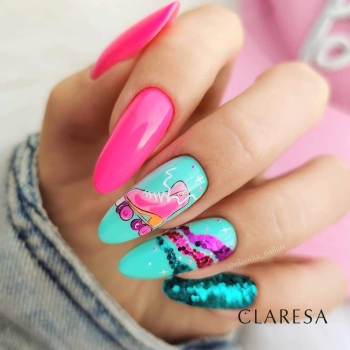 Claresa lakier hybrydowy NEON 2 -5g-11607