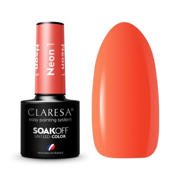 Claresa lakier hybrydowy NEON 1 -5g-11604