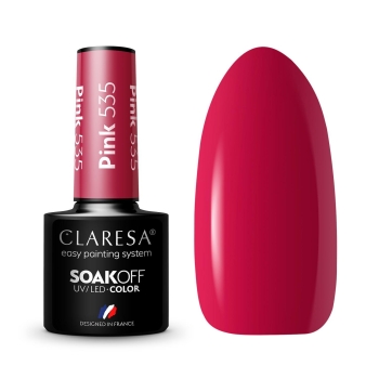 Claresa Lakier hybrydowy PINK 535 -5g-11692