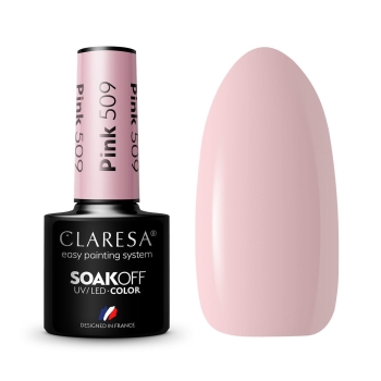 Claresa Lakier hybrydowy PINK 509 -5g-11661