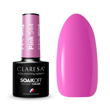 Claresa Lakier hybrydowy PINK 544 -5g-11703