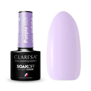 Claresa Lakier hybrydowy PURPLE 601 -5g-11727