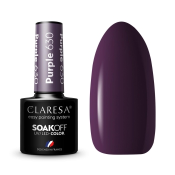 Claresa Lakier hybrydowy PURPLE 630 -5g-11756