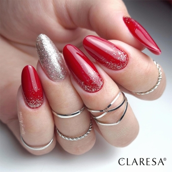 Claresa Lakier hybrydowy RED 419 -5g-11778