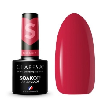 Claresa lakier hybrydowy KISS ME 4 -5g-12275