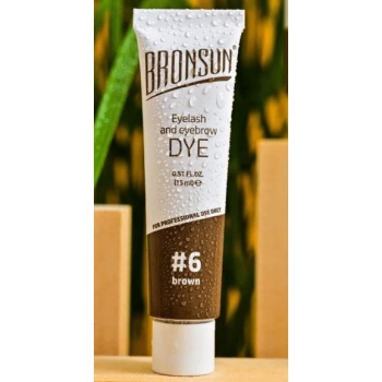 Farbka BRONSUN do brwi i rzęs Dark Brown 15 ml-12206