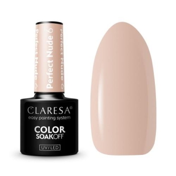 Claresa Lakier hybrydowy PERFECT NUDE 6 -5g-12201