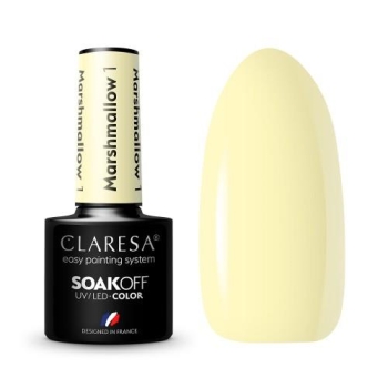 Claresa lakier hybrydowy MARSHMALLOW 1 -5g-12271