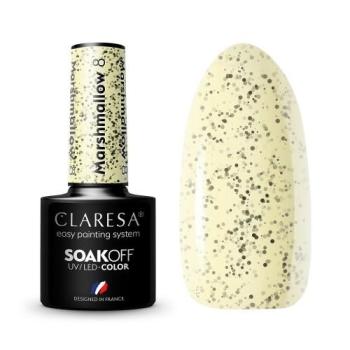 Claresa lakier hybrydowy MARSHMALLOW 8 -5g-12264