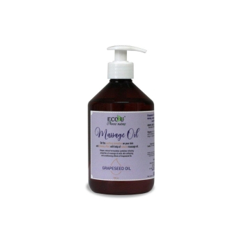 Olejek Ecou do masażu z olejem z winogron 500 ml-13166