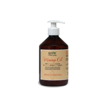 Olejek Ecou do masażu z brzoskwini i moreli 500 ml-13161