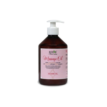 Olejek Ecou do masażu z olejem sezamowym 500 ml-13164