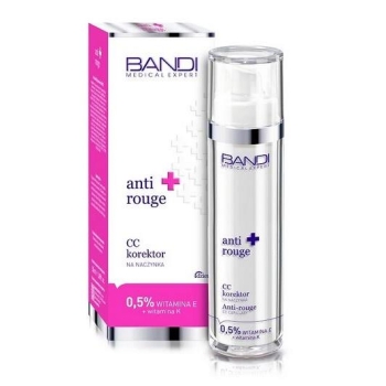 Korektor BANDI Anti Rouge CC na naczynka 50 ml-13194