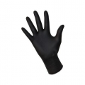 Rękawiczki nitrylowe czarne XS 100 szt.-3557