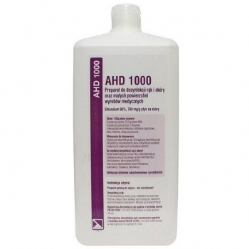 Płyn AHD 1000 do dezynfekcji rąk uzupełnienie 1L-6682