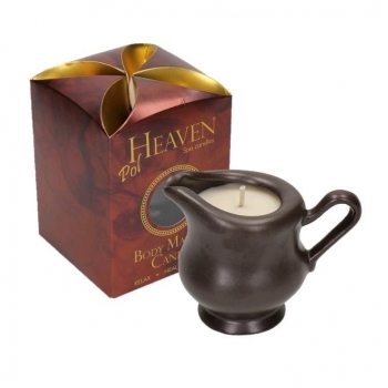 Świeca HEAVEN do masażu dzbanek 130g kawa-7820