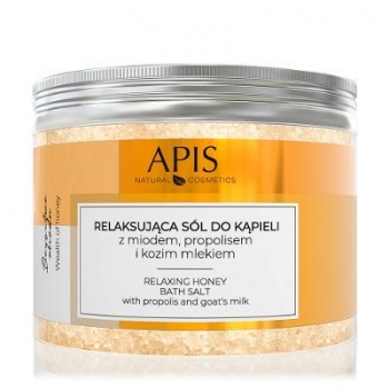 Sól APIS do kąpieli z miodem i kurkumą 650g -8804