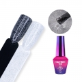 MollyLac Hollywood Silver Top no wipe drobinki10ml-8987