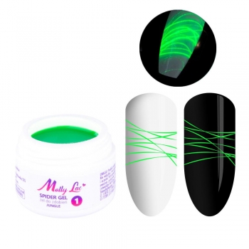 Żel SPIDER Allepaznokcie JUNGLE żel uv do zdobień -8985