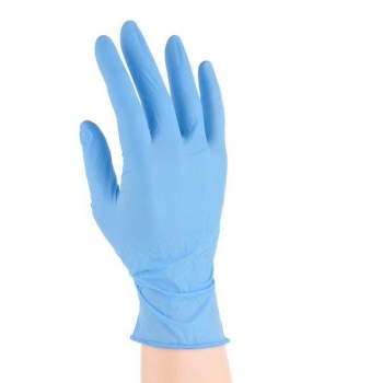 Rękawiczki nitrylowe niebieskie XL 100 szt.-9095