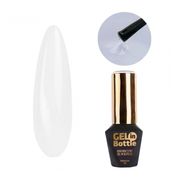 Żel w butelce do paznokci MollyLac Clear 10ml-9222