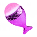 Pędzel do pyłu/makijażu rybka Syrenka - Pink-9402