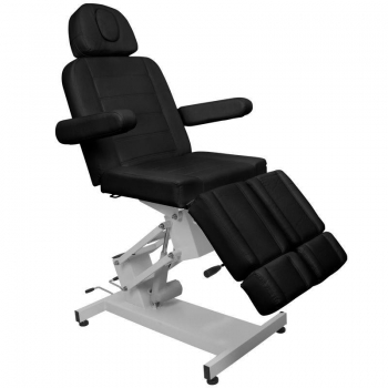 FOTEL KOSMETYCZNY ELEKTR. AZZURRO 706 PEDI CZARNY-9590