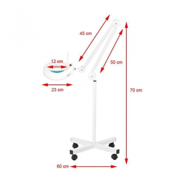 LAMPA LUPA LED S4 + STATYW-9699