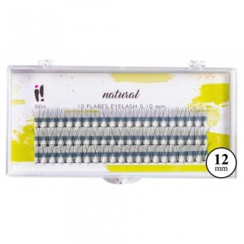 IBRA rzęsy kępki NATURALS C 0,10-12 mm-9909