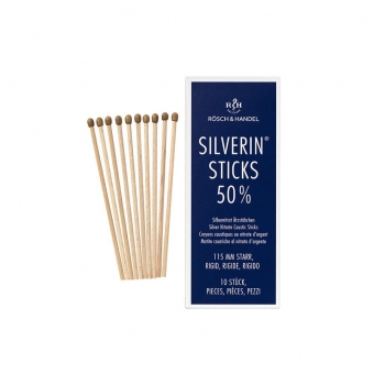 Patyczki SILVERIN azotan srebra 50% brodawki 10szt-9976